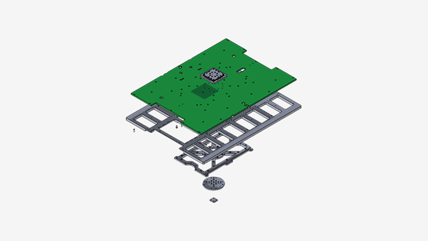开始生产线针、2D MEMS 探针卡